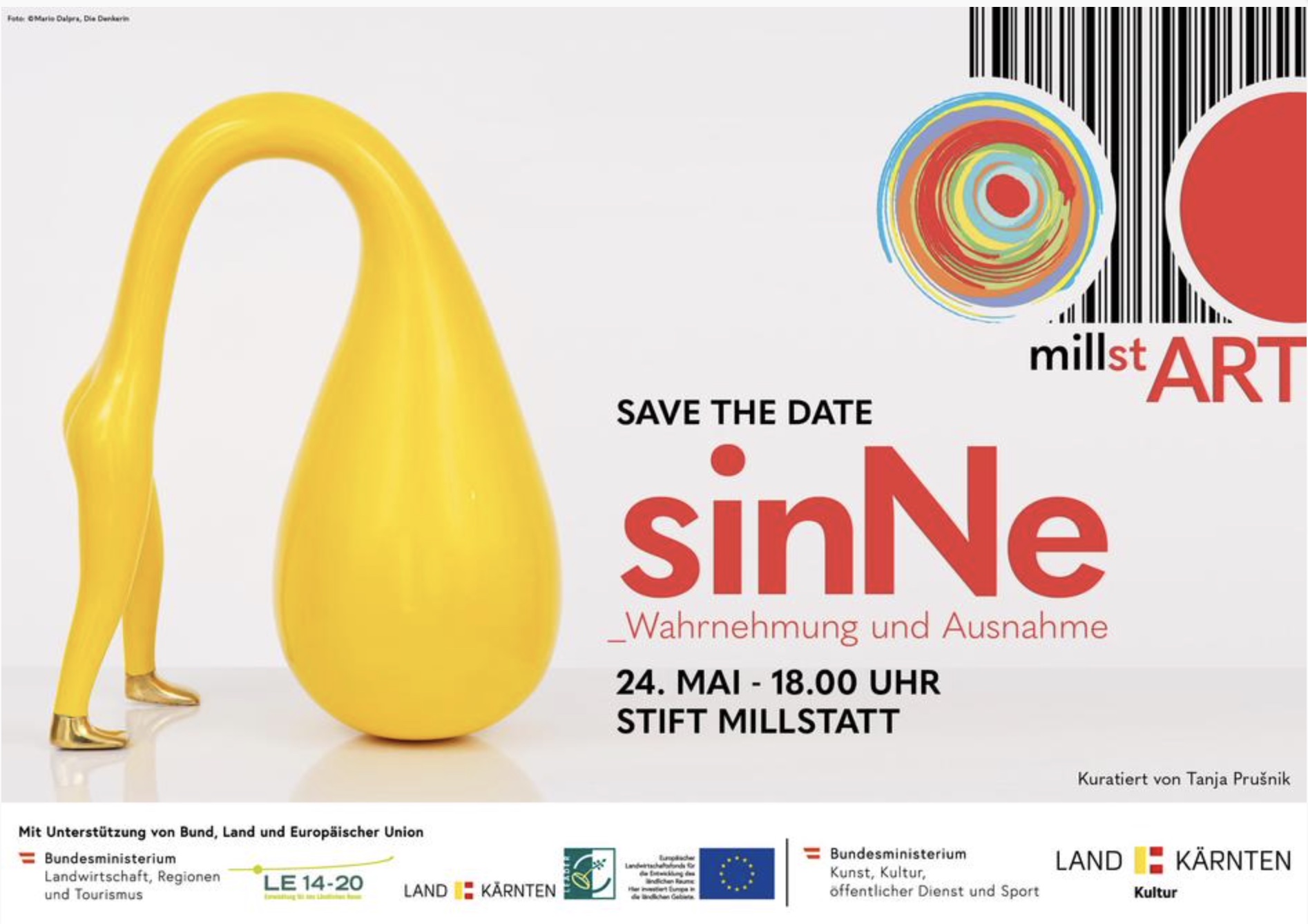 millstART2022 sinNe_Wahrnehmung und Ausnahme kuratiert von Tanja Prušnik